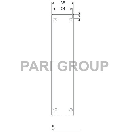   Geberit Acanto, 3801730360 ,  -  ,  -  