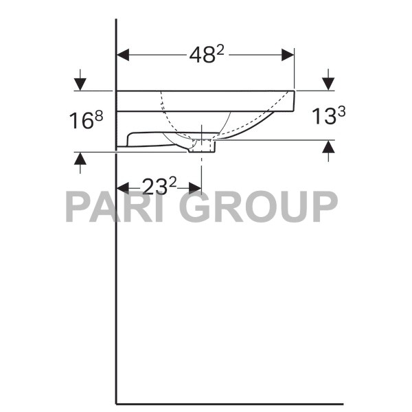  Geberit Acanto, 900  480 ,   ,    ,  , 