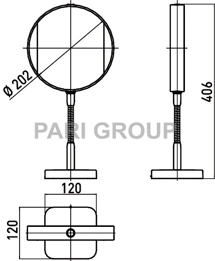    EMCO Kosmetikspiegel,  3-  7-  ,  LED - ,  , 