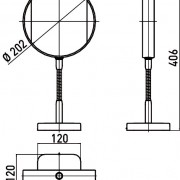    EMCO Kosmetikspiegel,  3-  7-  ,  LED - ,  , 