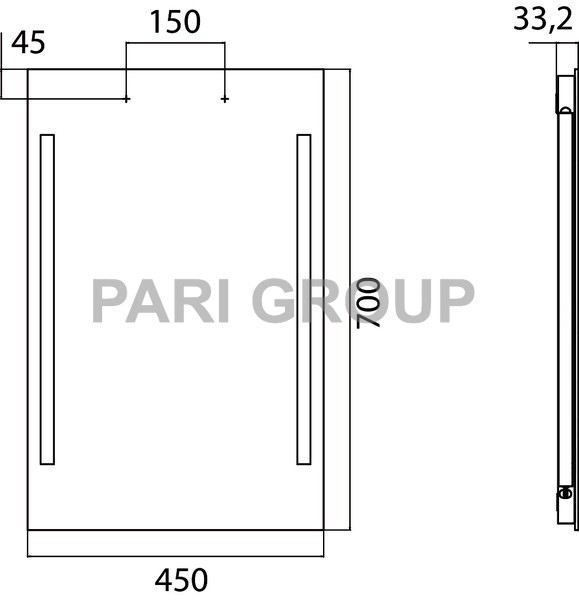    , EMCO, 450700 ,  , LED (ca. 4.000 K), 220-240 V / 50 Hz