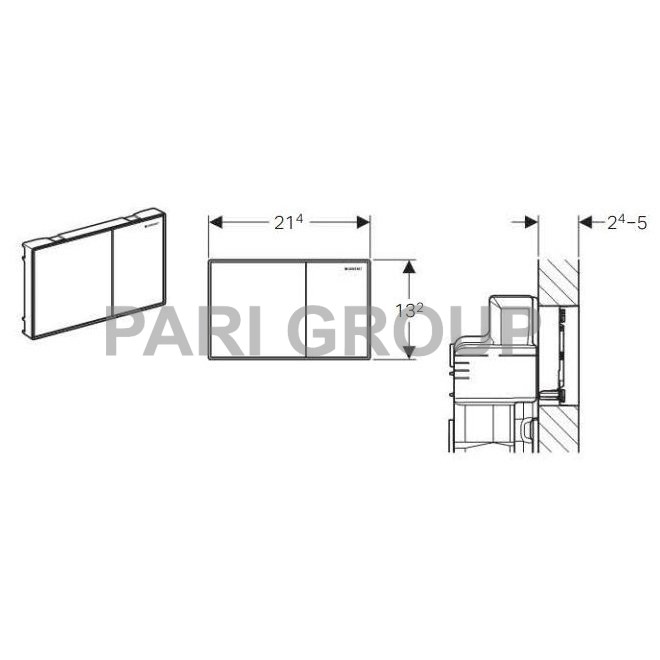   Geberit Omega 60,  , , -