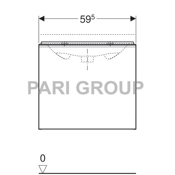    Geberit Acanto, 595x535x476 ,  ,  