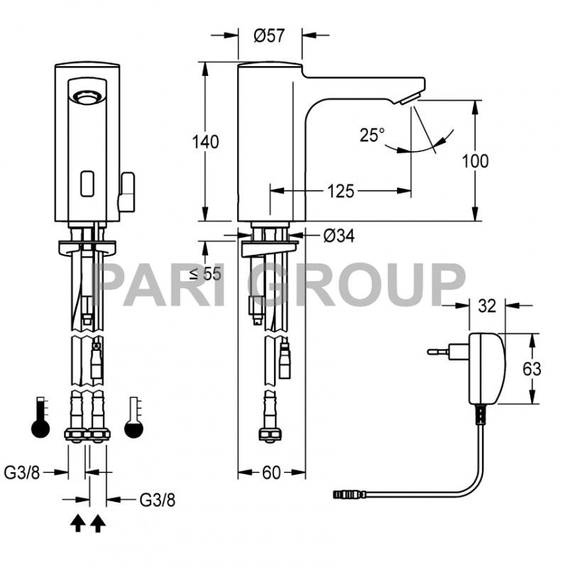    Franke F5EM1002,   125,   , 