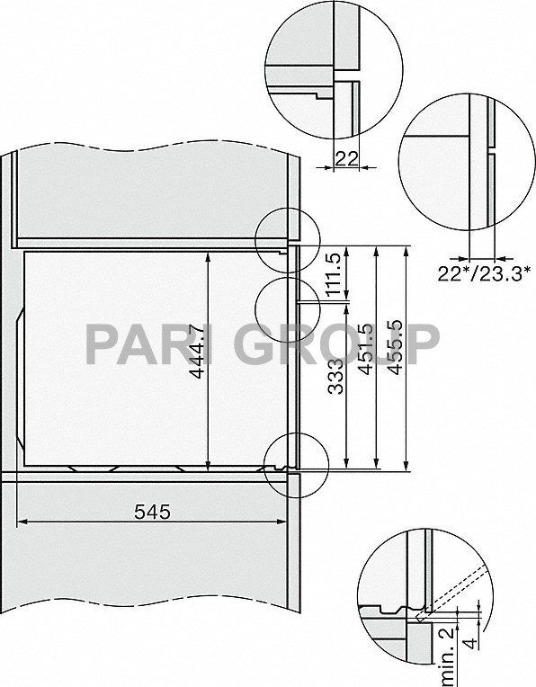 ������� ���� � ��� Miele H7440BMX (������������), � ���� 450 ��, ArtLine, DirectSesor, Tauch2Open, Touch2Open, 38�, 20 ������������ ��������, 568�452�562��, 2,2���, ���� ���������� �����