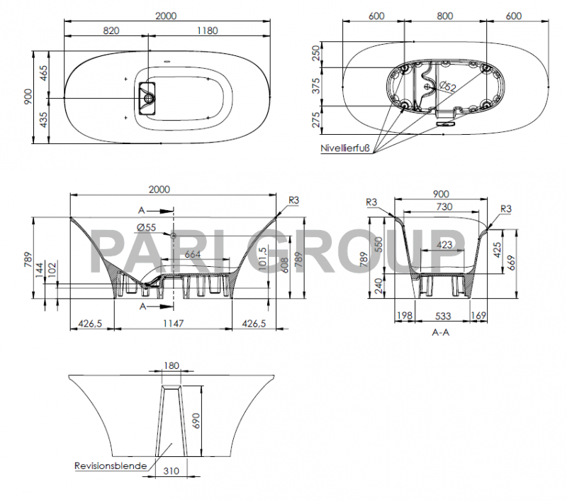  Burgbad Badu   , 2000900790 ,  200 ,  170 ,    ,  