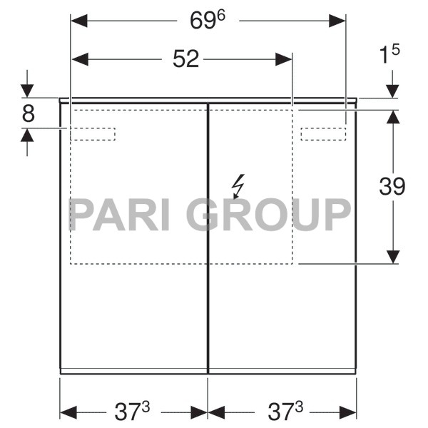   Geberit Option Plus, 750700150 ,  , 2 ,     - ,  - 