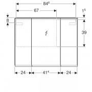   Geberit Option Plus,         ,  ,  , 6  , 1   USB-, 1  , 1   , 900700150 