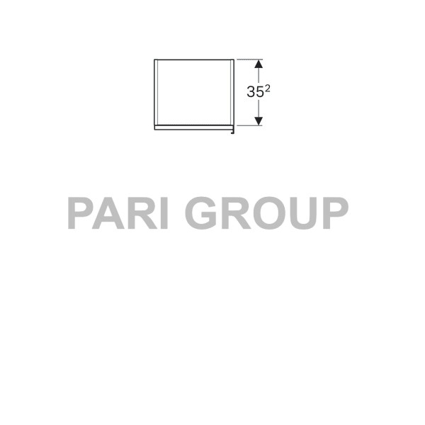 ���� Geberit Citterio �������, 1 ���������������� �����, 4 �������, 400�1600�371 ��, ����� ������-�������� �����, ������: ����� ������ ���, ����� ������ ������