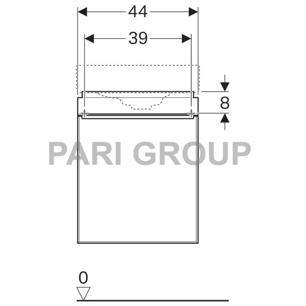    Geberit Citterio, 1  ,  - ,     450 , 440554316 ,  ,     