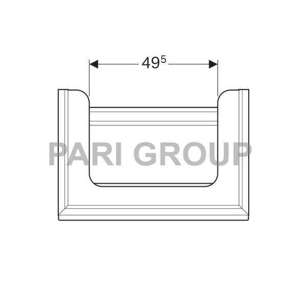    Geberit Citterio, 1  ,    , 734554504 ,  ,  