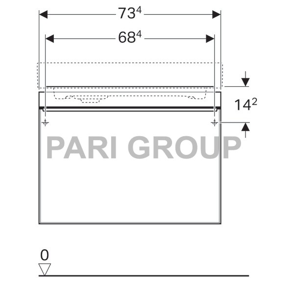    Geberit Citterio, 1  ,    , 734554504 ,  ,  