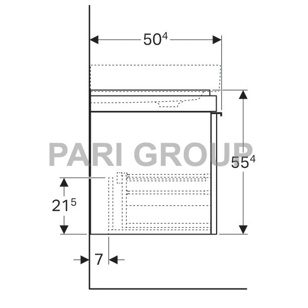    Geberit Citterio, 1  ,    , 734554504 ,  ,  