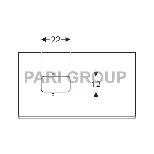    Geberit Citterio, 884543504, 1 ,  ,  