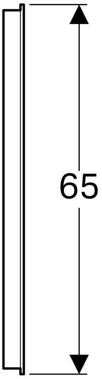 ������� Geberit Option � ��������������  ����������, 1200�650�36 ��