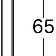 Зеркало Geberit Option с люминесцентной подсветкой, 1200х650х36 мм