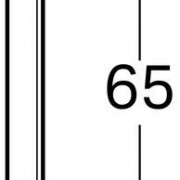 Зеркало Geberit Option с люминисцентной подсветкой, 1000х650х36мм