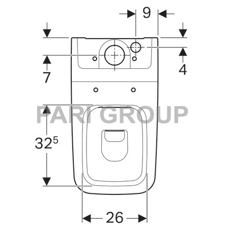   GeberitiConSquare     , ,  , Rimfree :  63.5, 