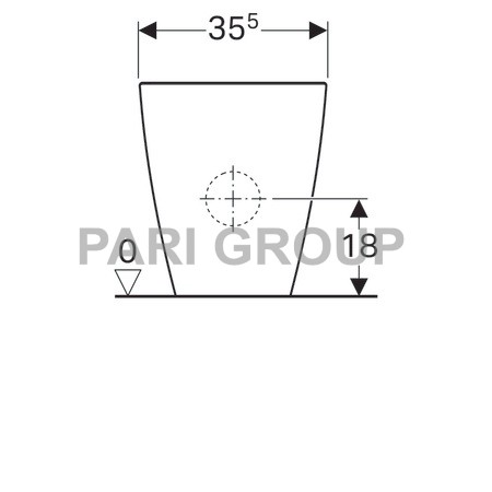   GeberitiConSquare     , ,  , Rimfree :  63.5, 