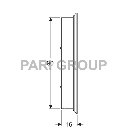   Geberit ONE  ,  :  85,  100,  16,  -CEE 7/16,      , ,  