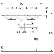  Geberit Acanto  ,  :  90,  48.2,   ,   , 