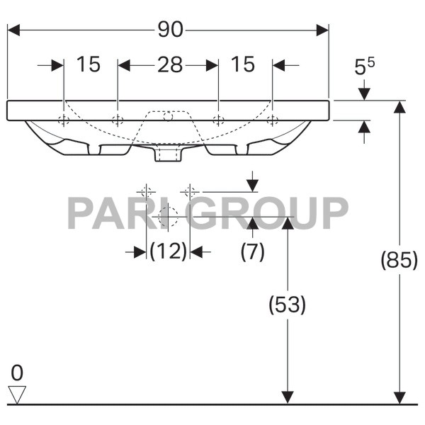  Geberit Acanto,   , ,  :  90,  42.2,    ,   , 