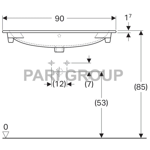   Geberit Acanto:  90,  48,      ,   , 