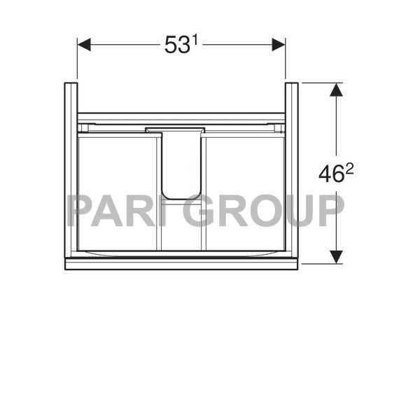    Geberit Acanto,   ,     :  59.5,  53.5,  47.5,    ,     