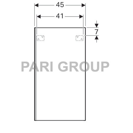   Geberit Acanto   :  45,  82,  17.4,    -,    