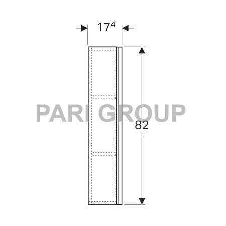   Geberit Acanto   :  45,  82,  17.4,    -,    
