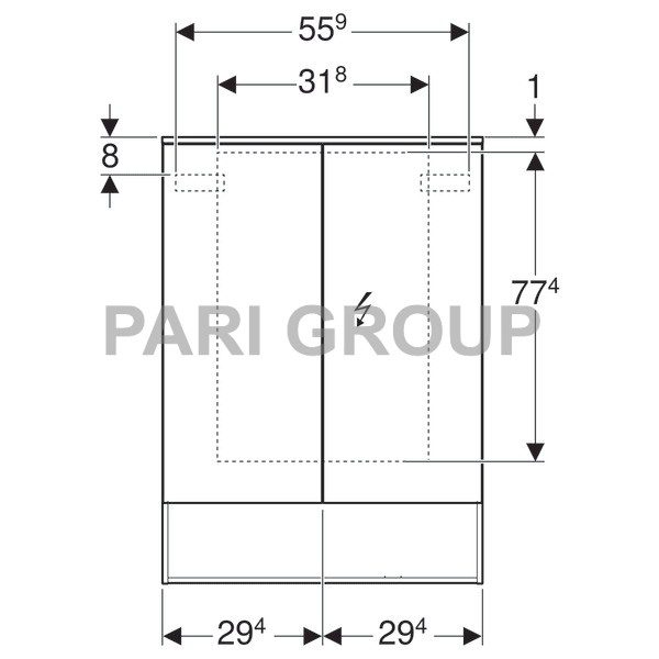   Geberit Acanto  ,  :  60,  83,  21.5,  -CEE 7/16,  ,  ,  ,    