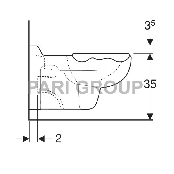    Geberit Bambini,  ,    :  53.5, ,  