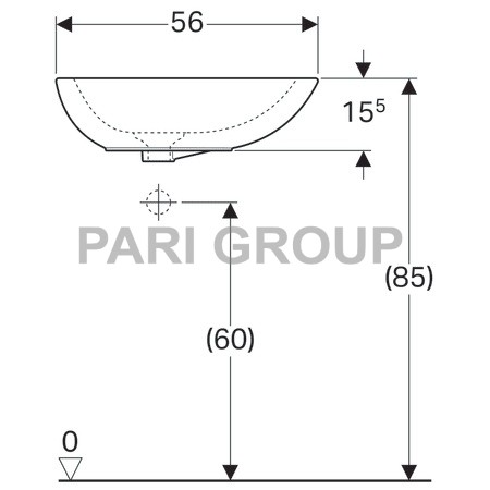   Geberit Citterio   :  56,  40,    ,   ,     KeraTect, 