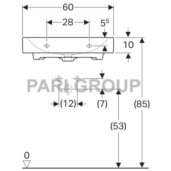 Geberit Citterio:  60,  50,     ,  ,    KeraTect, 