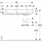  Geberit Citterio  :  90,  50,    ,  ,   ,    KeraTect