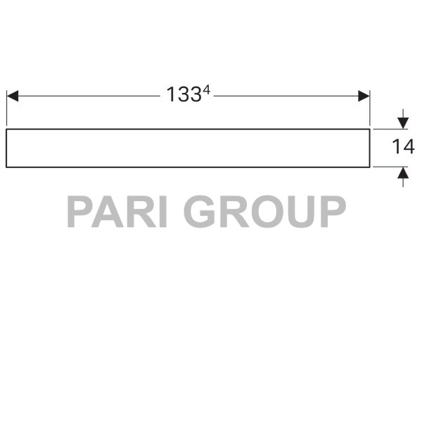    Geberit Citterio,  :  133.4,  58.4,   