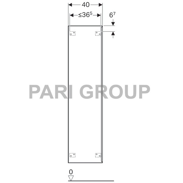   Geberit Citterio   :  40,  160,  37.1,  -   ,  -  