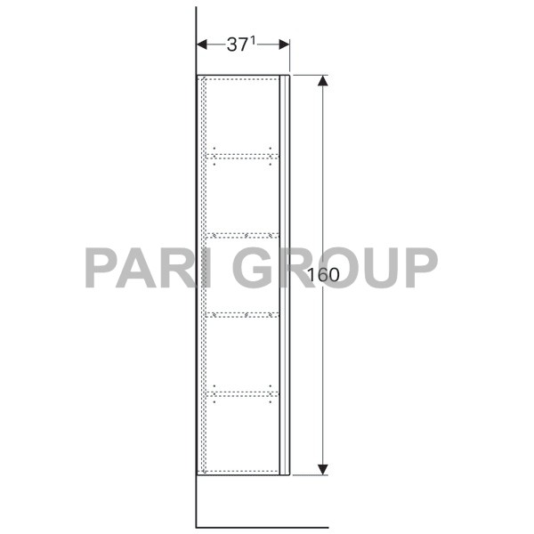   Geberit Citterio   :  40,  160,  37.1,  -   ,  -  