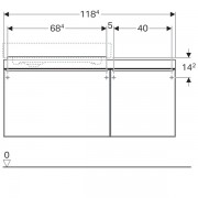    Geberit Citterio,      :  118.4,  55.4,  50.4,  -   ,  -   