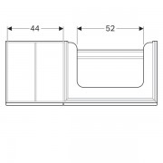    Geberit Citterio,       :  118.4,  55.4,  50.4,  -   ,  -   