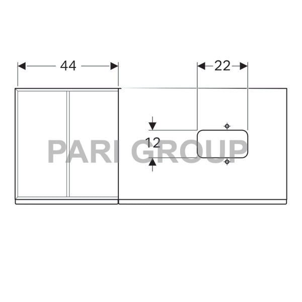     Geberit Citterio,       :  118.4,  54.3,  50.4,  -   ,  -   