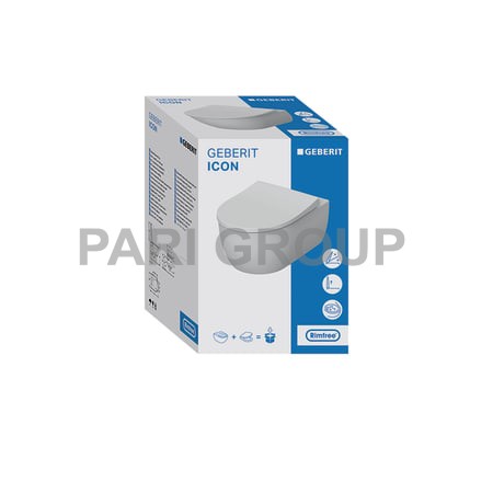      Geberit Icon, Rimfree c       ,  54 , 
