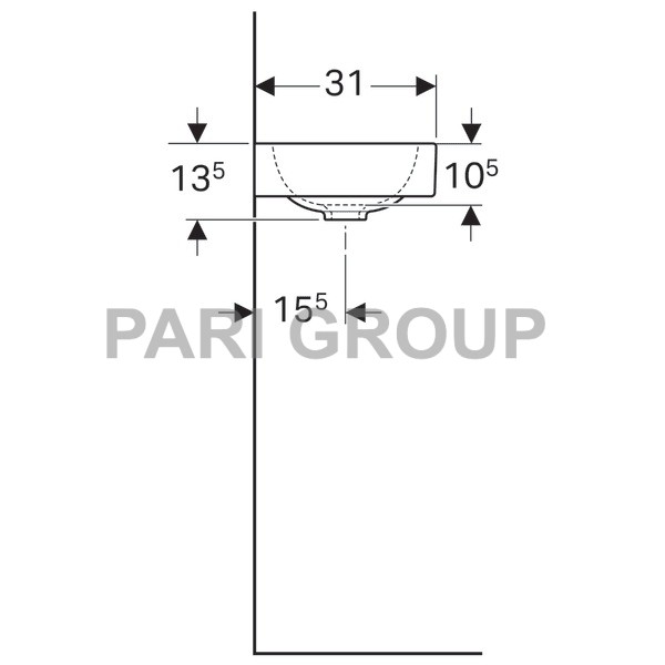  Geberit iCon  : ,  53,  13.5,  31,    ,  ,   