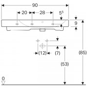  Geberit iCon     :  90,  48.5,      ,   ,   , 