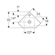   Geberit iCon:  46,  33,     ,  , 