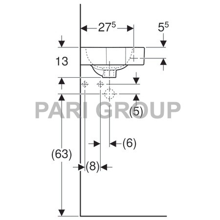  Geberit iCon:  46,  33,     ,  , 