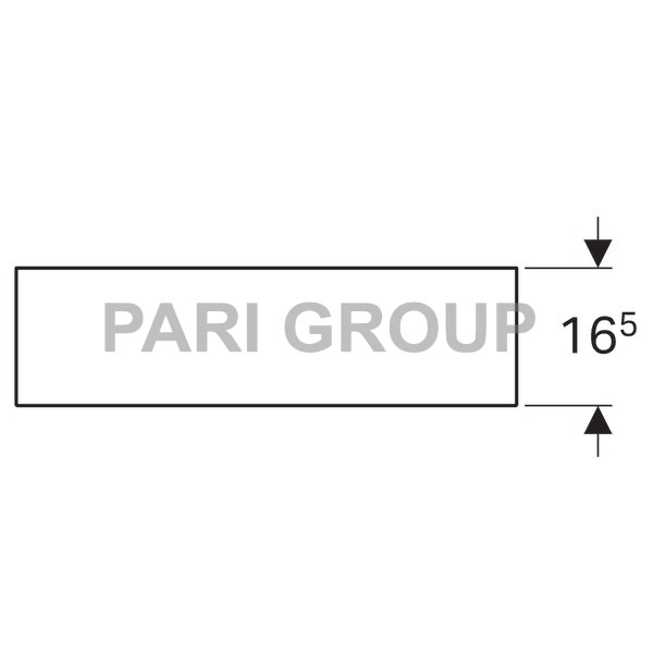   Geberit iCon:  60,  5,  16.5, ,   