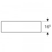   Geberit iCon:  60,  5,  16.5, -,   