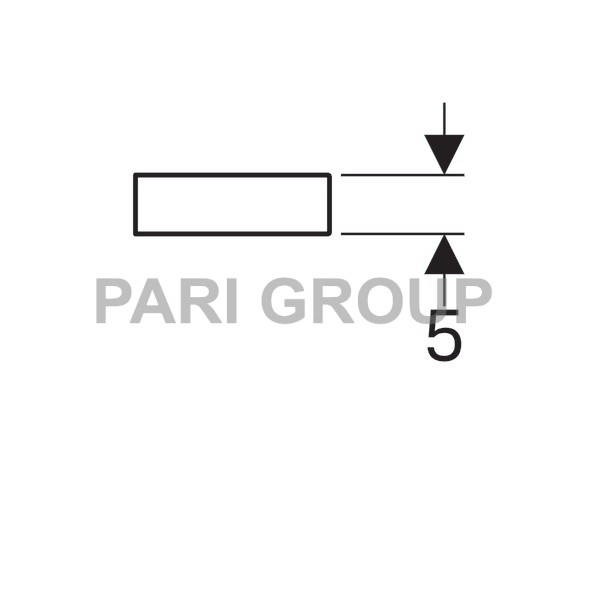 ��������� ����� Geberit iCon: ������ 90��, ������ 5��, ������� 16.5��, �����-�����,  ������� ��������