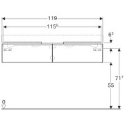    Geberit iCon   120 ,    :  119,  24,  47.7, ,   